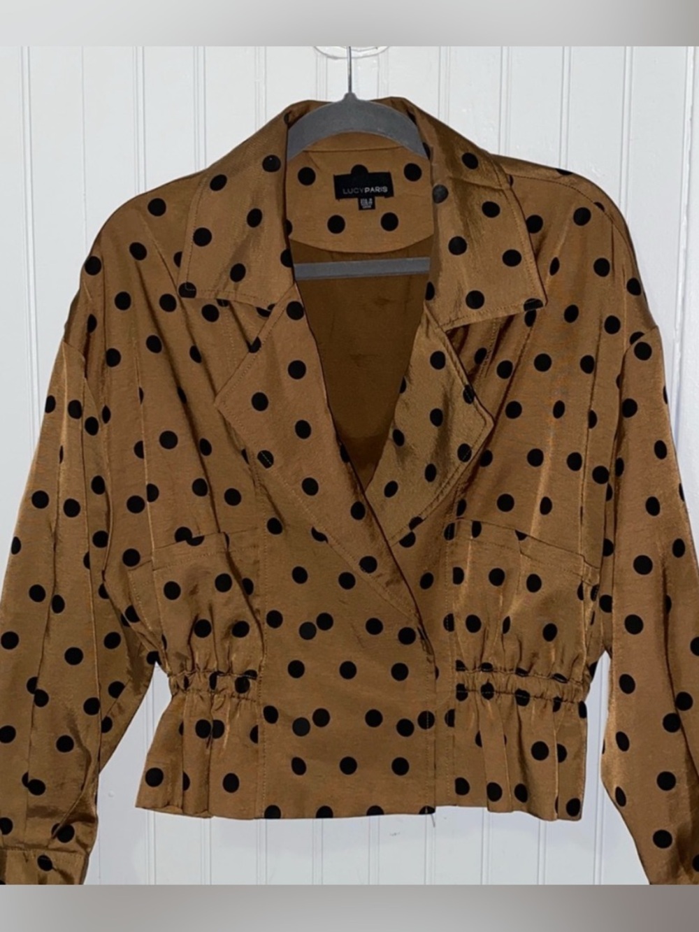 Lucy Paris Polka Dot Jacket